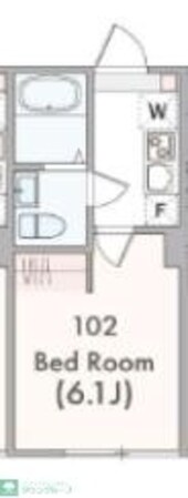 アザーレ・アサンテ日吉Bの物件間取画像